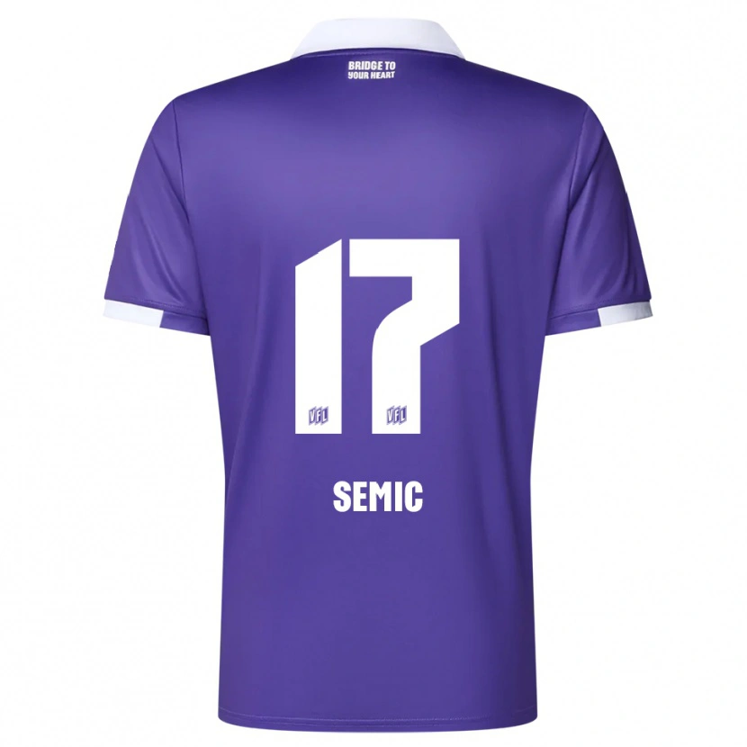 Danxen Kvinnor Lion Semic #17 Lila Vit Hemmatröja Matchtröjor 2025/26 Tröjor T-Tröja