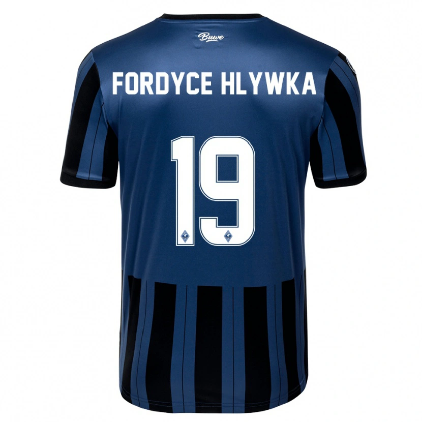 Danxen Kvinnor Roen Fordyce Hlywka #19 Blå Grå Svart Hemmatröja Matchtröjor 2025/26 Tröjor T-Tröja
