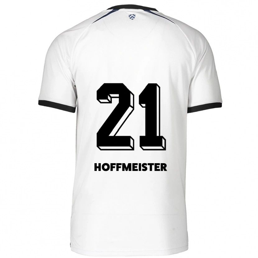 Danxen Kvinnor Milan Hoffmeister #21 Vit Svart Bortatröja Matchtröjor 2025/26 Tröjor T-Tröja