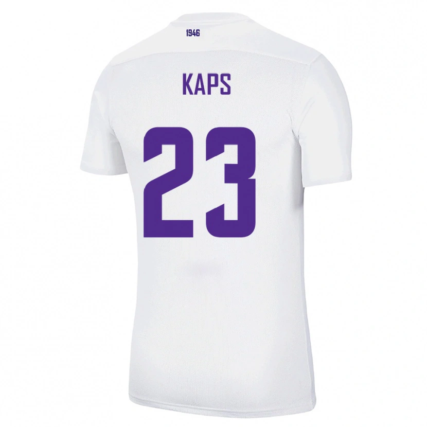 Danxen Kvinnor Hugo Kaps #23 Vit Grön Bortatröja Matchtröjor 2025/26 Tröjor T-Tröja