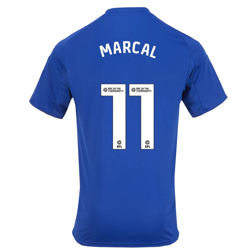 Danxen Barn Wanya Marçal #11 Blå Guld Hemmatröja Matchtröjor 2025/26 Tröjor T-Tröja