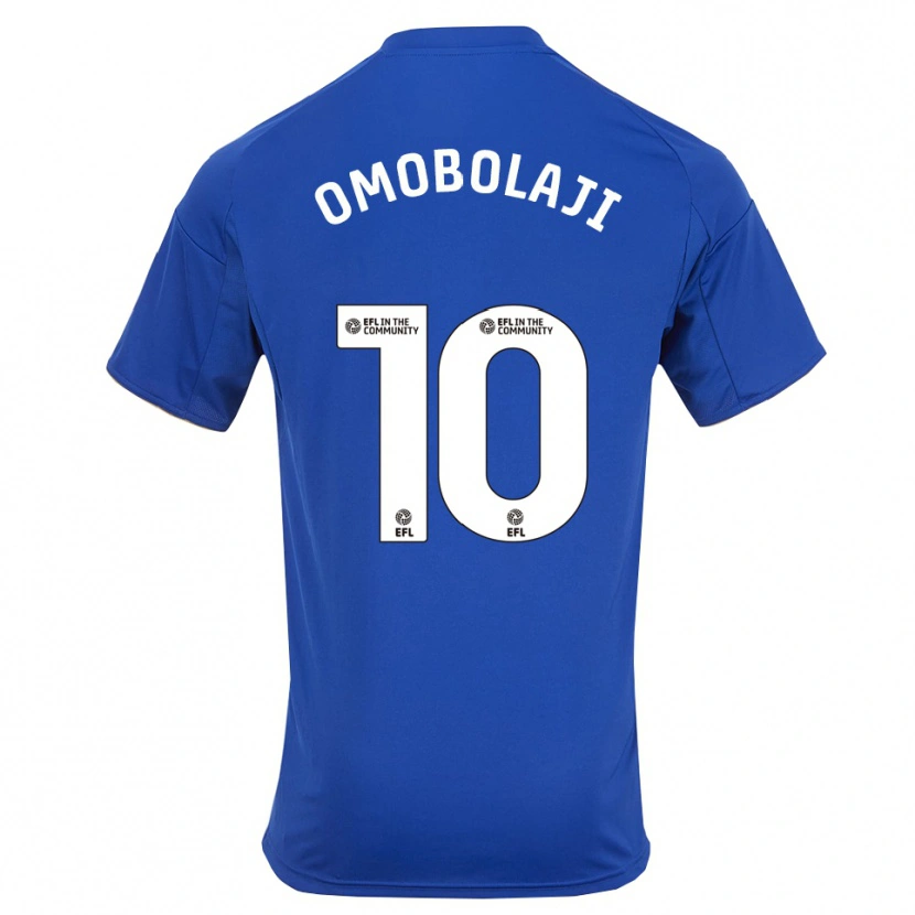 Danxen Barn Laolu Omobolaji #10 Blå Guld Hemmatröja Matchtröjor 2025/26 Tröjor T-Tröja