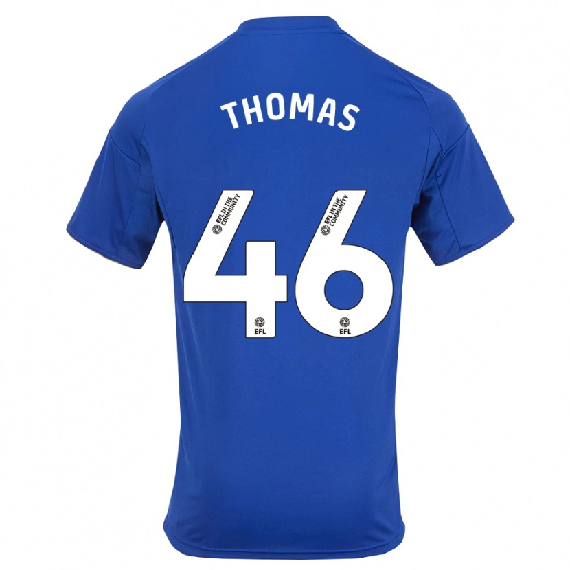 Danxen Barn Silko Thomas #46 Blå Guld Hemmatröja Matchtröjor 2025/26 Tröjor T-Tröja