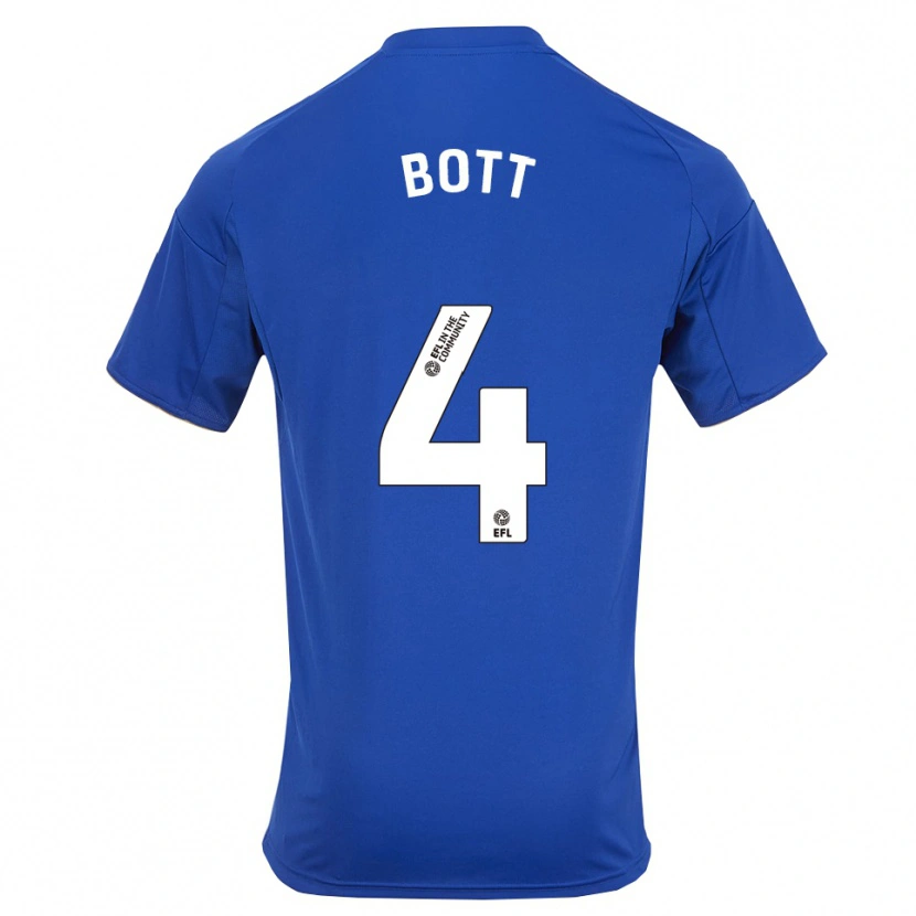 Danxen Barn Cj Bott #4 Blå Guld Hemmatröja Matchtröjor 2025/26 Tröjor T-Tröja