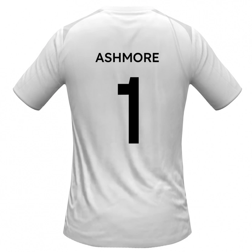 Danxen Barn Nathan Ashmore #1 Vit Grå Hemmatröja Matchtröjor 2025/26 Tröjor T-Tröja