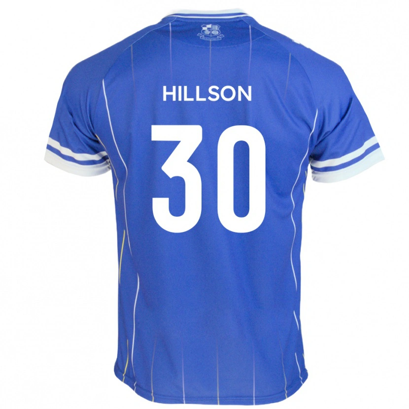 Danxen Barn James Hillson #30 Kungligt Blått Hemmatröja Matchtröjor 2025/26 Tröjor T-Tröja