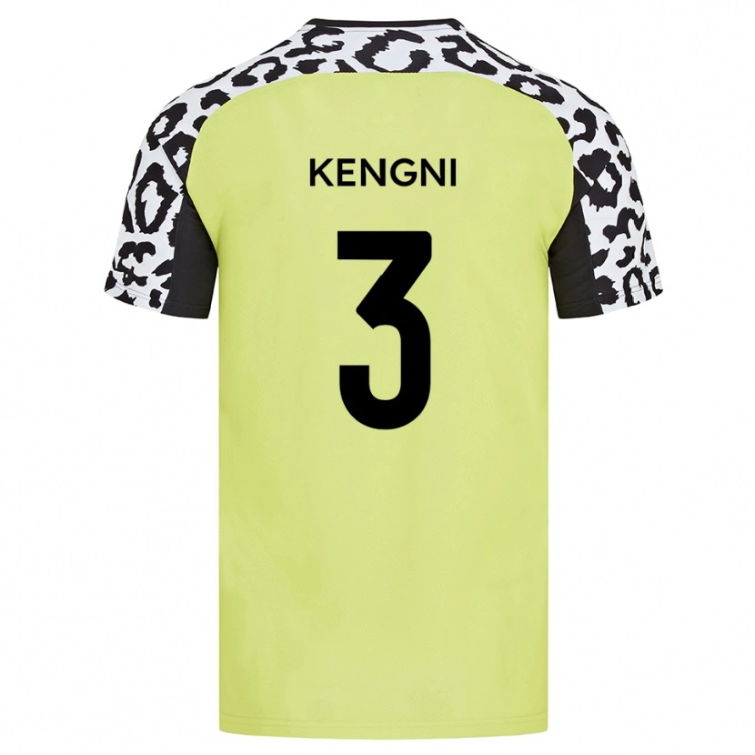 Danxen Barn Neil Kengni #3 Fluorescerande Gul Hemmatröja Matchtröjor 2025/26 Tröjor T-Tröja
