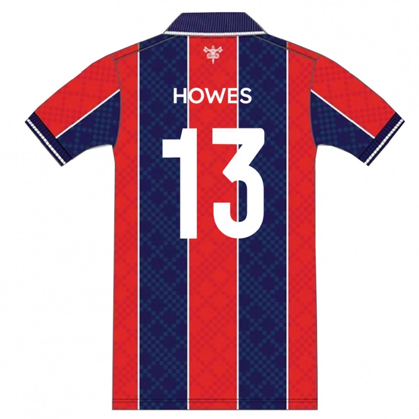 Danxen Barn Sam Howes #13 Röd Marin Hemmatröja Matchtröjor 2025/26 Tröjor T-Tröja