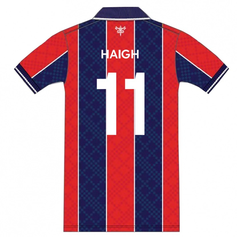 Danxen Barn Joe Haigh #11 Röd Marin Hemmatröja Matchtröjor 2025/26 Tröjor T-Tröja