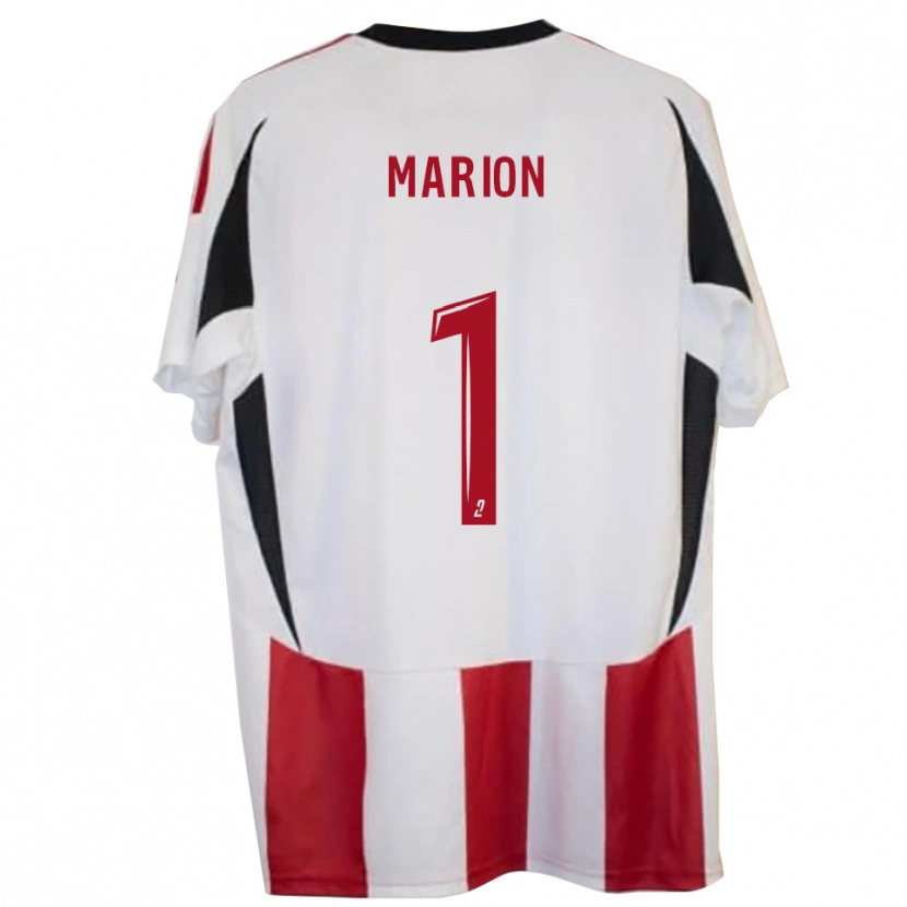 Danxen Barn Elyot Marion #1 Röd Blå Hemmatröja Matchtröjor 2025/26 Tröjor T-Tröja