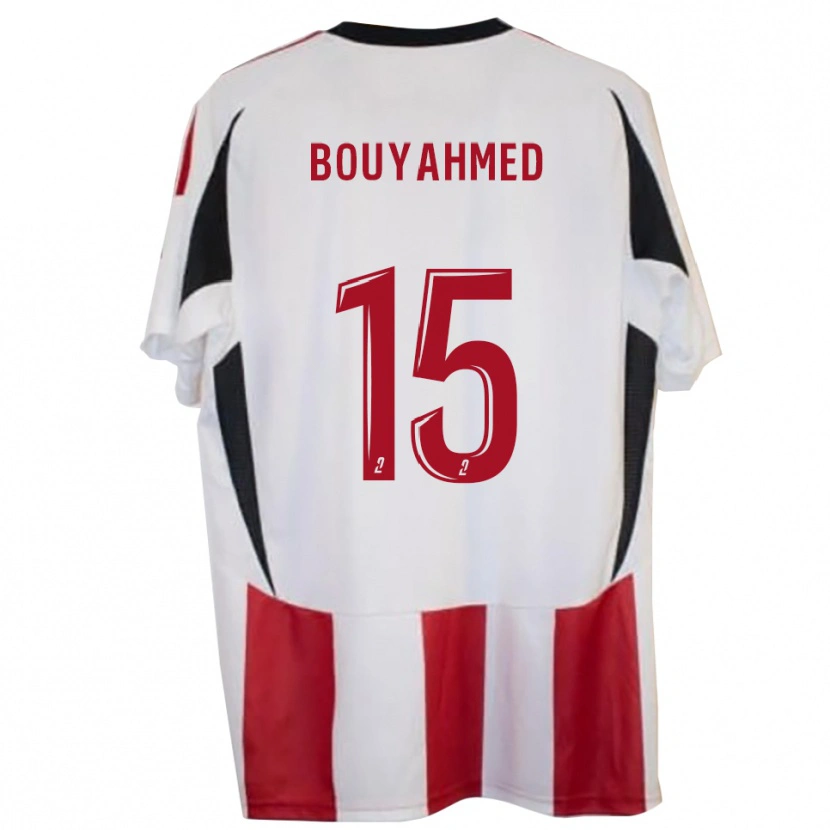 Danxen Barn Nasser Bouyahmed #15 Röd Blå Hemmatröja Matchtröjor 2025/26 Tröjor T-Tröja