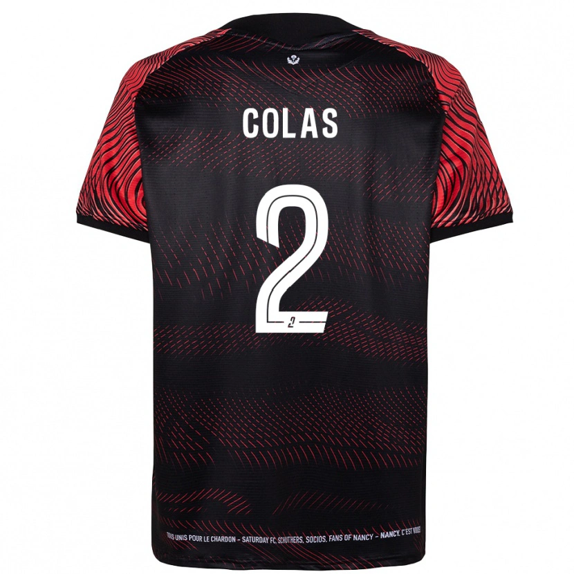 Danxen Barn Arsenne Colas #2 Vit Röd Hemmatröja Matchtröjor 2025/26 Tröjor T-Tröja