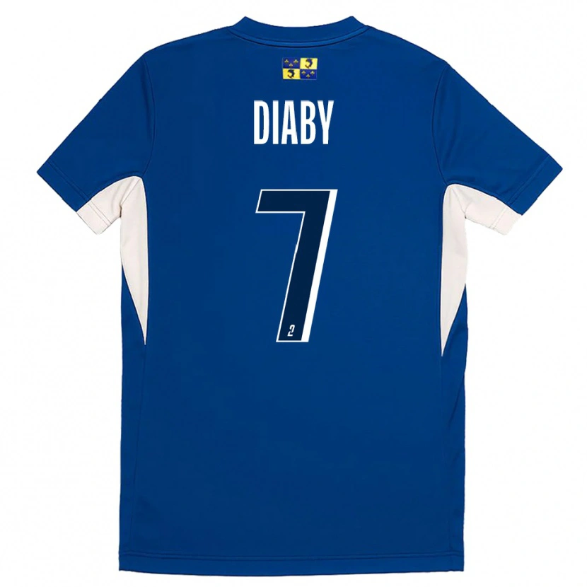 Danxen Barn Yadaly Diaby #7 Blå Marin Hemmatröja Matchtröjor 2025/26 Tröjor T-Tröja