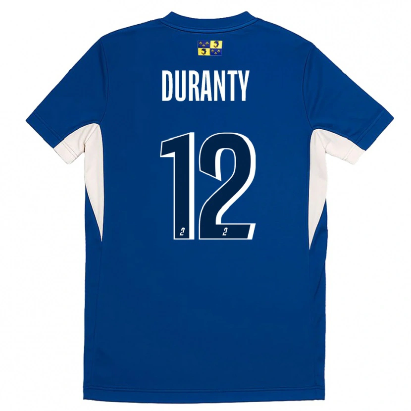 Danxen Barn Audrey Duranty #12 Blå Marin Hemmatröja Matchtröjor 2025/26 Tröjor T-Tröja