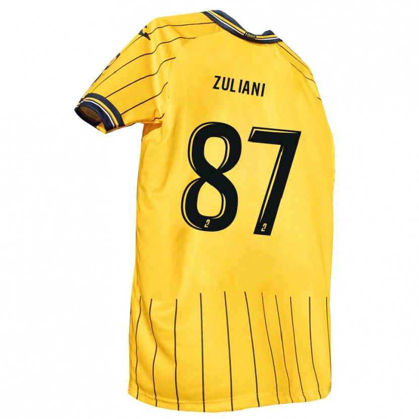 Danxen Barn Edhy Zuliani #87 Gul Marin Hemmatröja Matchtröjor 2025/26 Tröjor T-Tröja