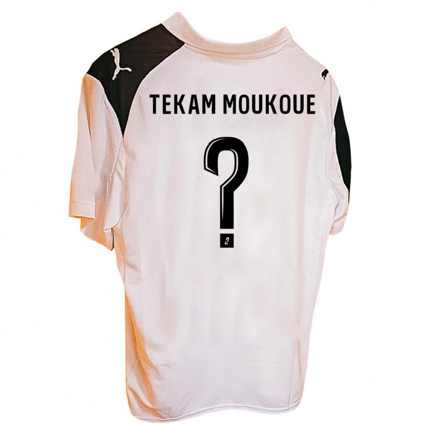 Danxen Barn Joachim Tekam Moukoue #0 Orange Svart Hemmatröja Matchtröjor 2025/26 Tröjor T-Tröja