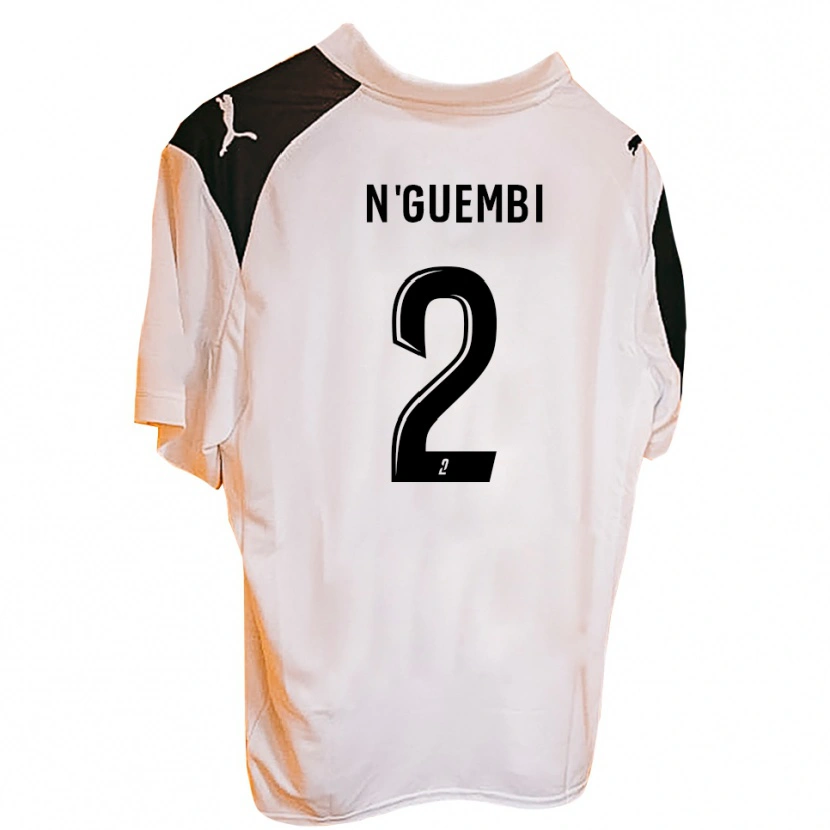 Danxen Barn Gabriel N'guembi #2 Orange Svart Hemmatröja Matchtröjor 2025/26 Tröjor T-Tröja