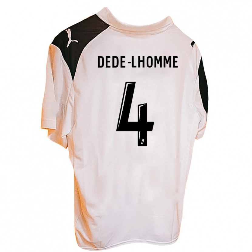 Danxen Barn Noah Dede-Lhomme #4 Orange Svart Hemmatröja Matchtröjor 2025/26 Tröjor T-Tröja