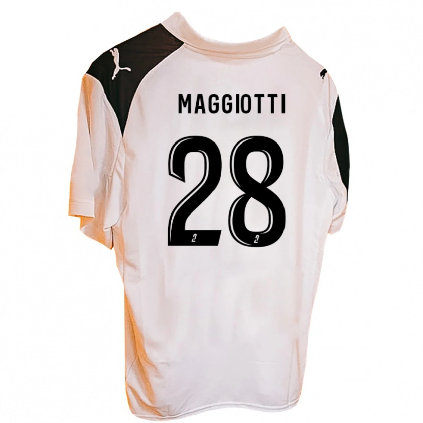 Danxen Barn Julien Maggiotti #28 Orange Svart Hemmatröja Matchtröjor 2025/26 Tröjor T-Tröja