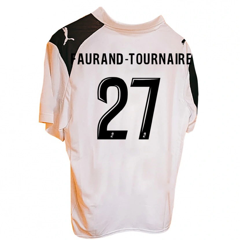 Danxen Barn Aymeric Faurand-Tournaire #27 Orange Svart Hemmatröja Matchtröjor 2025/26 Tröjor T-Tröja