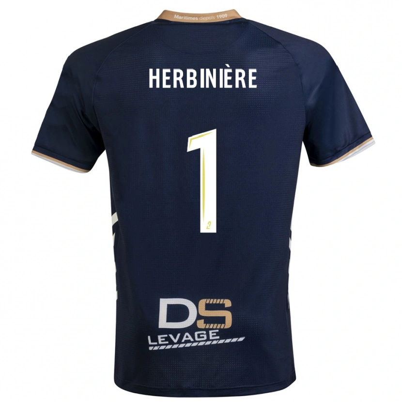 Danxen Barn Romain Herbinière #1 Marin Guld Hemmatröja Matchtröjor 2025/26 Tröjor T-Tröja