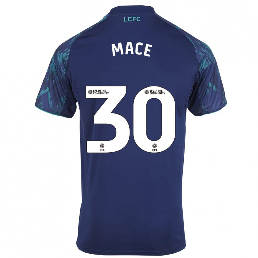 Danxen Barn Ruby Mace #30 Marin Grön Vit Bortatröja Matchtröjor 2025/26 Tröjor T-Tröja