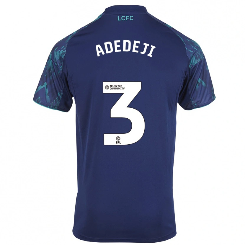 Danxen Barn Maxwell Adedeji #3 Marin Grön Vit Bortatröja Matchtröjor 2025/26 Tröjor T-Tröja