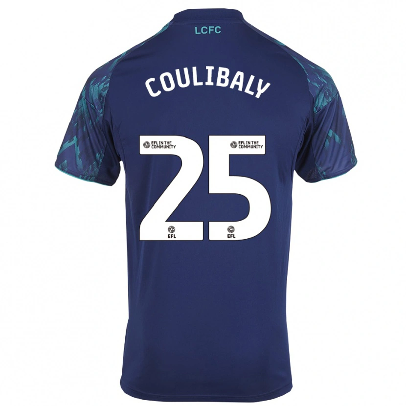 Danxen Barn Woyo Coulibaly #25 Marin Grön Vit Bortatröja Matchtröjor 2025/26 Tröjor T-Tröja