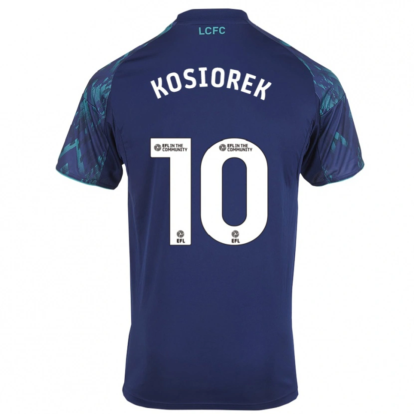 Danxen Barn Bartosz Kosiorek #10 Marin Grön Vit Bortatröja Matchtröjor 2025/26 Tröjor T-Tröja