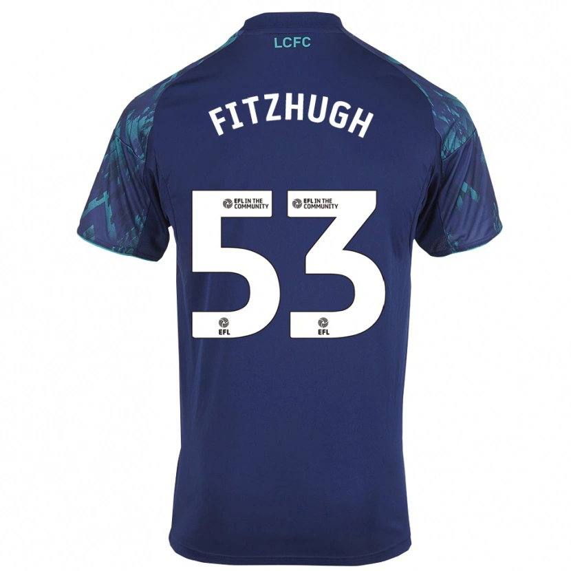 Danxen Barn Ethan Fitzhugh #53 Marin Grön Vit Bortatröja Matchtröjor 2025/26 Tröjor T-Tröja