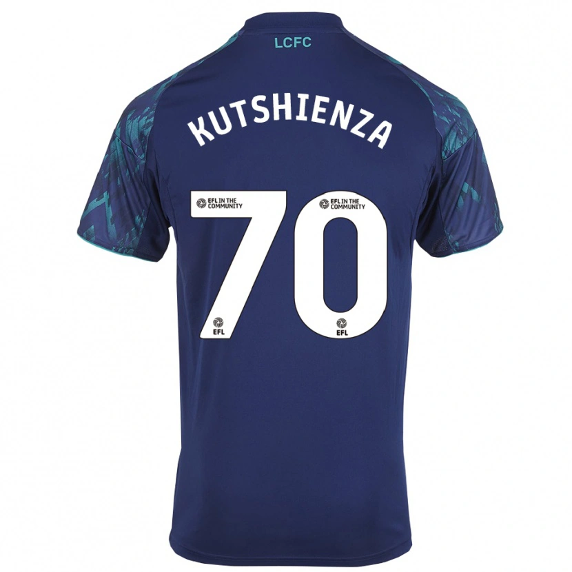 Danxen Barn Jesper Kutshienza #70 Marin Grön Vit Bortatröja Matchtröjor 2025/26 Tröjor T-Tröja