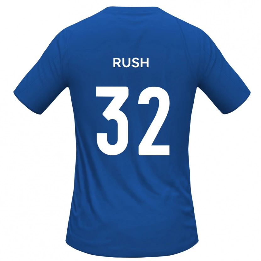 Danxen Barn Matt Rush #32 Himmelsblå Bortatröja Matchtröjor 2025/26 Tröjor T-Tröja