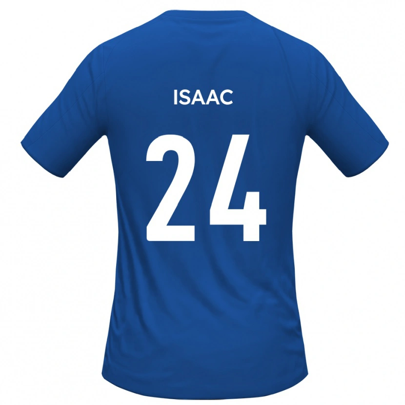 Danxen Barn Daniel Isaac #24 Himmelsblå Bortatröja Matchtröjor 2025/26 Tröjor T-Tröja
