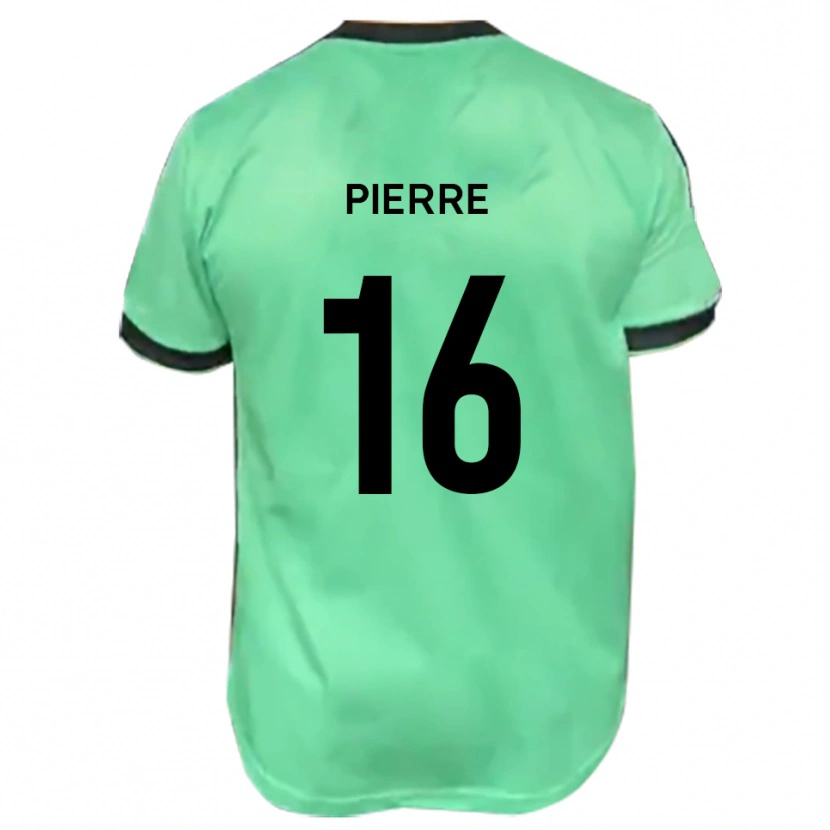 Danxen Barn Aaron Pierre #16 Turkos Svart Bortatröja Matchtröjor 2025/26 Tröjor T-Tröja