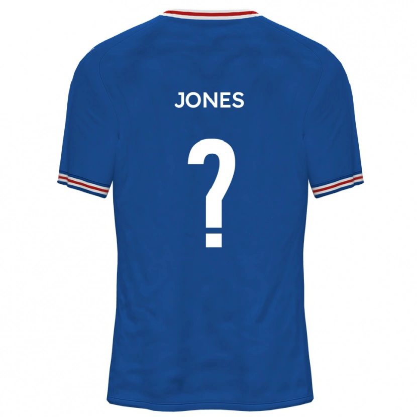Danxen Barn Felicity Jones #0 Dodger Blå Bortatröja Matchtröjor 2025/26 Tröjor T-Tröja