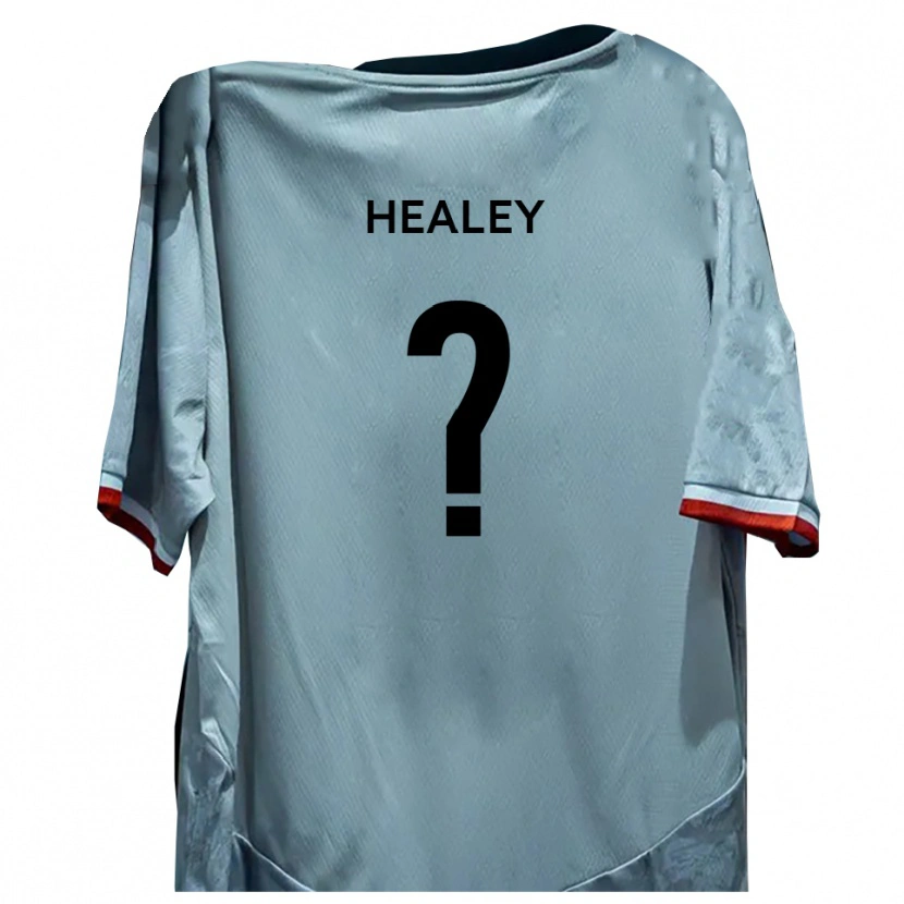 Danxen Barn Maisy Healey #0 Vit Svart Bortatröja Matchtröjor 2025/26 Tröjor T-Tröja