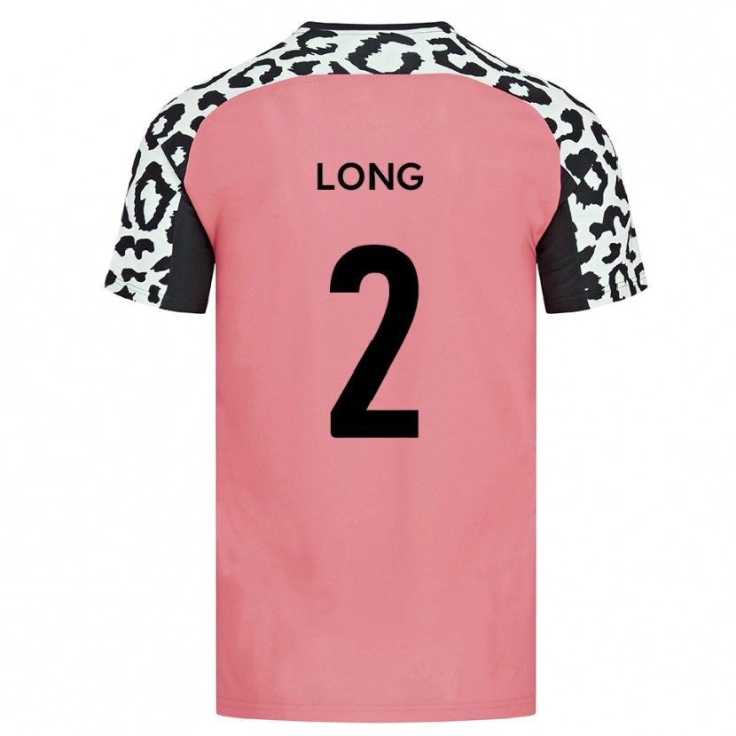 Danxen Barn Sean Long #2 Rosa Svart Bortatröja Matchtröjor 2025/26 Tröjor T-Tröja