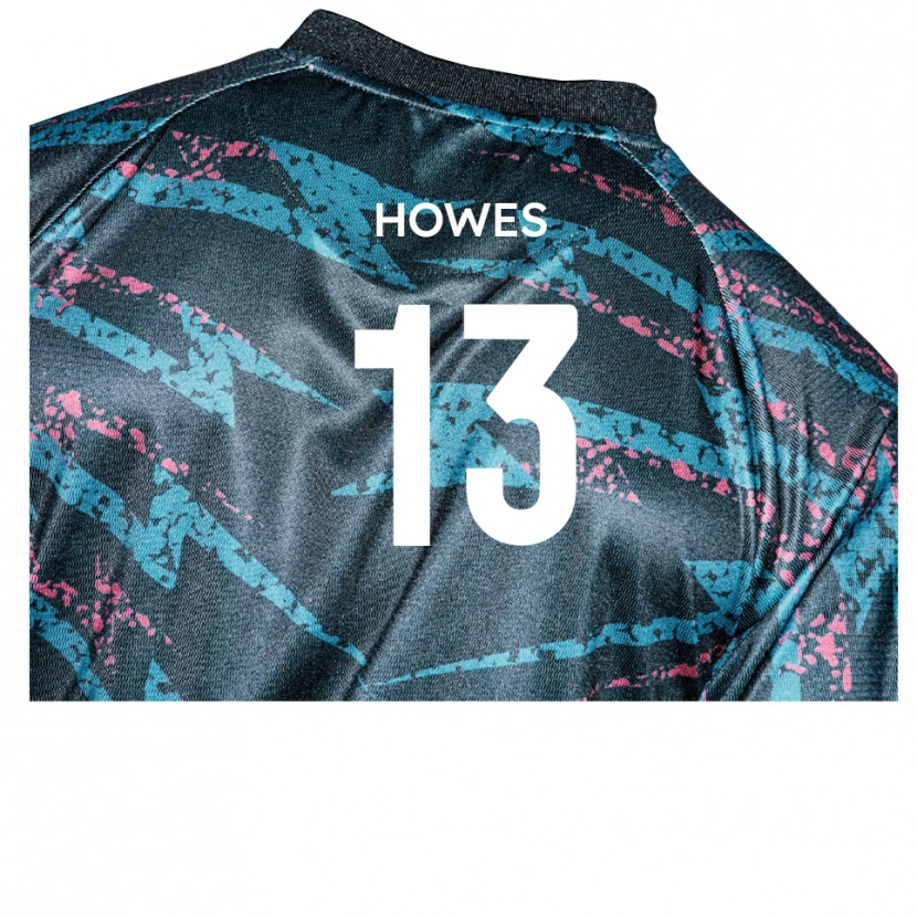 Danxen Barn Sam Howes #13 Svart Marin Bortatröja Matchtröjor 2025/26 Tröjor T-Tröja