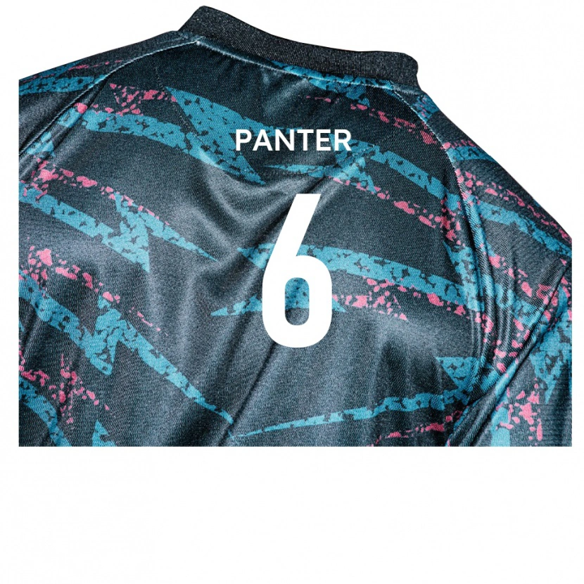 Danxen Barn Corey Panter #6 Svart Marin Bortatröja Matchtröjor 2025/26 Tröjor T-Tröja