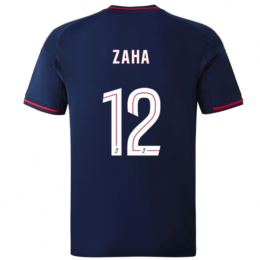 Danxen Barn Wilfried Zaha #12 Marin Röd Bortatröja Matchtröjor 2025/26 Tröjor T-Tröja