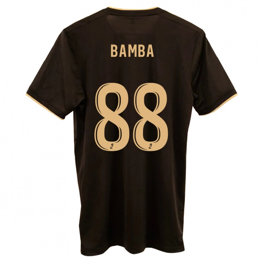 Danxen Barn Axel Bamba #88 Blå Röd Bortatröja Matchtröjor 2025/26 Tröjor T-Tröja