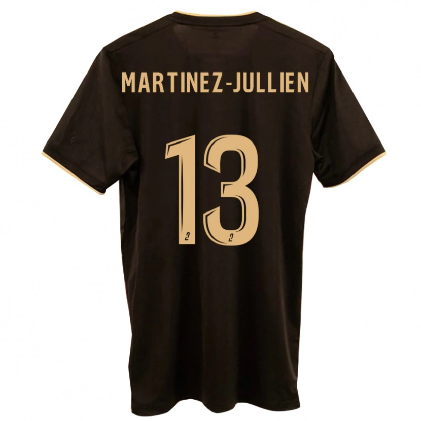 Danxen Barn Owen Martinez-Jullien #13 Blå Röd Bortatröja Matchtröjor 2025/26 Tröjor T-Tröja