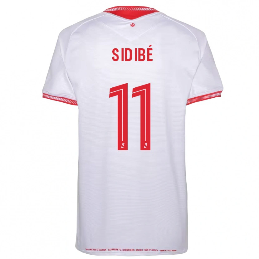 Danxen Barn Oumar Sidibé #11 Svart Röd Bortatröja Matchtröjor 2025/26 Tröjor T-Tröja