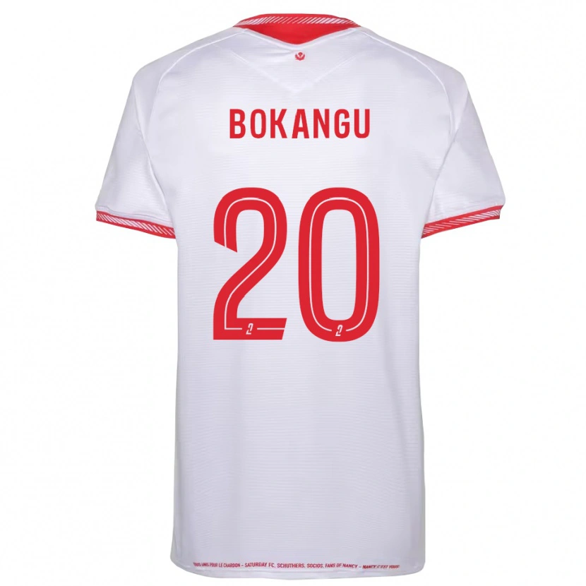 Danxen Barn Brandon Bokangu #20 Svart Röd Bortatröja Matchtröjor 2025/26 Tröjor T-Tröja