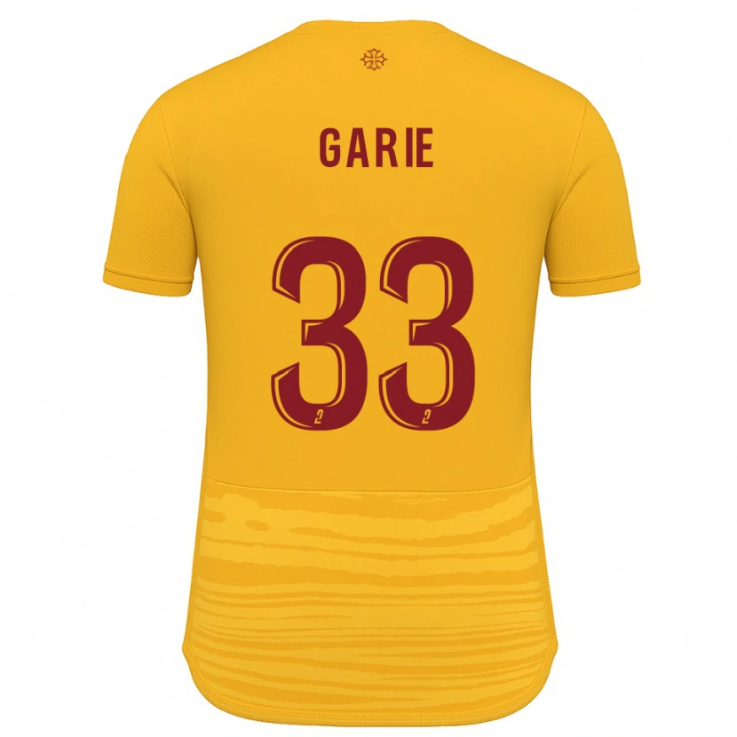 Danxen Barn Hugo Garie #33 Orange Burgundy Bortatröja Matchtröjor 2025/26 Tröjor T-Tröja