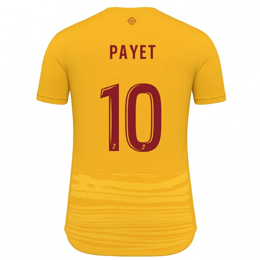 Danxen Barn Paul Payet #10 Orange Burgundy Bortatröja Matchtröjor 2025/26 Tröjor T-Tröja