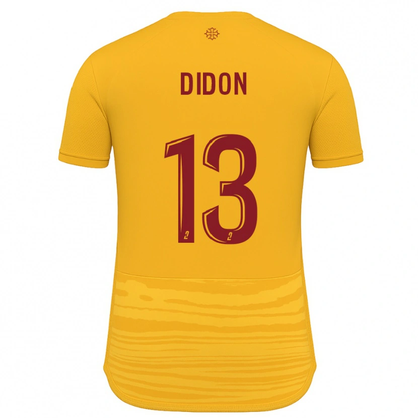 Danxen Barn Anis Didon #13 Orange Burgundy Bortatröja Matchtröjor 2025/26 Tröjor T-Tröja