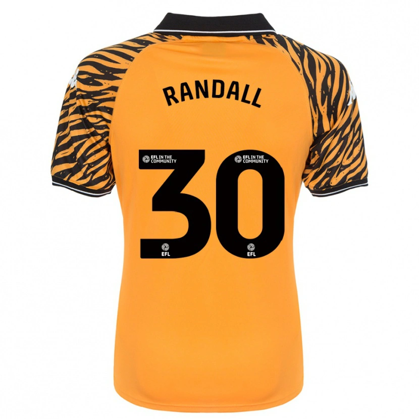 Danxen Män Jennifer Randall #30 Orange Svart Hemmatröja Matchtröjor 2025/26 Tröjor T-Tröja