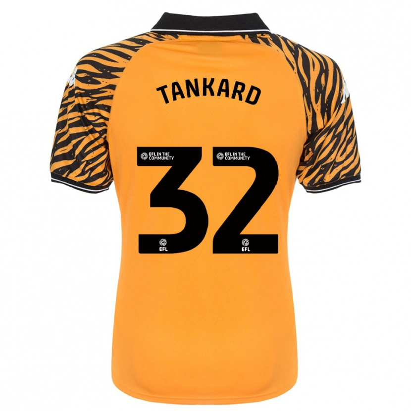 Danxen Män Lily Tankard #32 Orange Svart Hemmatröja Matchtröjor 2025/26 Tröjor T-Tröja