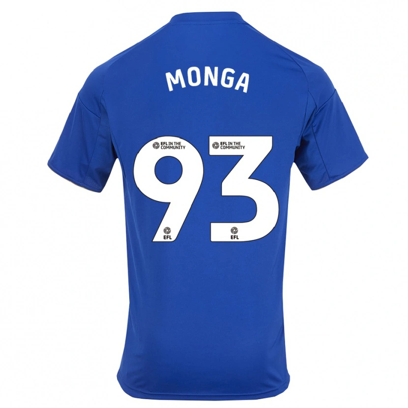 Danxen Män Jeremy Monga #93 Blå Guld Hemmatröja Matchtröjor 2025/26 Tröjor T-Tröja